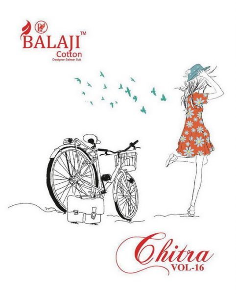 BALAJI CHITRA VOL 16 UNSTICHED COTTON DRESS MATERIAL WHOLESALE