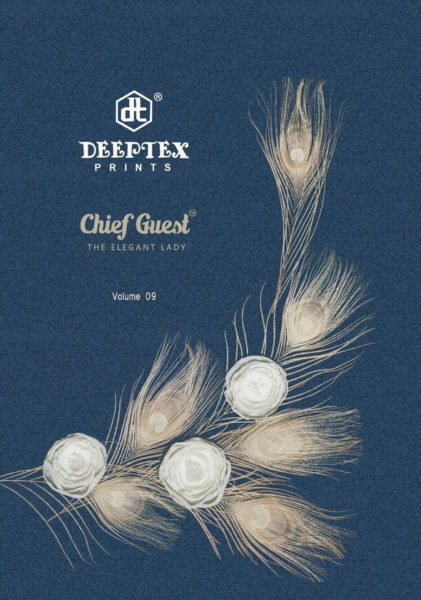 CHIEF GUEST VOL 9 COTTON PRINTED UNSTICHED DRESS MATERIAL WHOLESALER