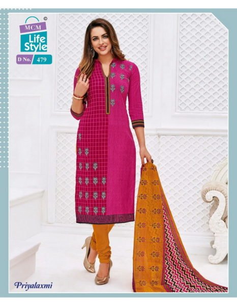 MCM PRIYALAXMI VOL 10 COTTON PRINTED DRESS MATERIALS WHOLESALER