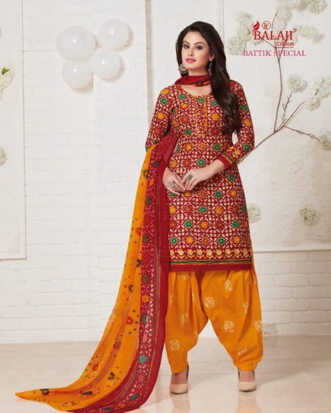 BALAJI COTTON BATIK SPECIAL VOL 1 COTTON DRESS MATERIALS WHOLESALE
