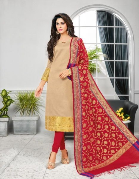 KAPIL TRENDZ CANDY VOL 2 BANARASI SILK DRESS MATERIALS WHOLESALE RATE