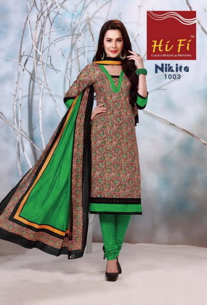 HIFI NIKITA PREMIUM COTTON PRINT UNSTICHED DRESS MATERIAL CATALOG WHOLESALE