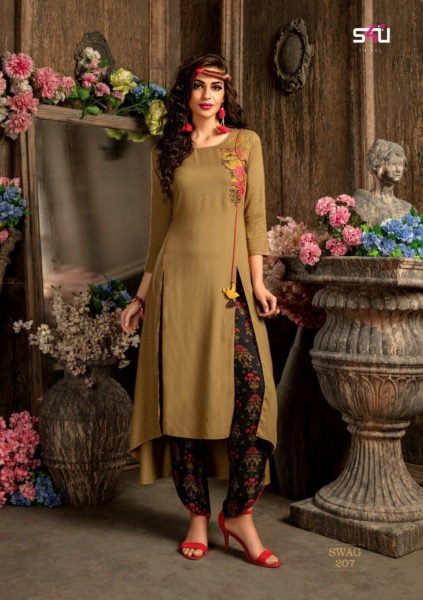 Swag Vol 2 From S4U SHIVALI Top and Bottom Partywear KURTIS Catalog at Best Wholesale Price