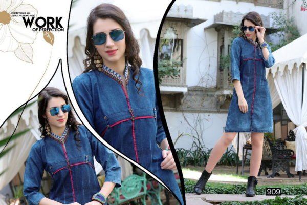 SOFIA STYLISH DENIM KURTIS WHOLESALER MANUFACTURER