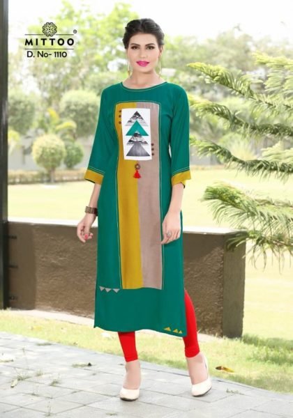 MITTOO-PALAK-VOL-11-Heavy-rayon-fabric-print-with-patterns-stylish-Kurtis