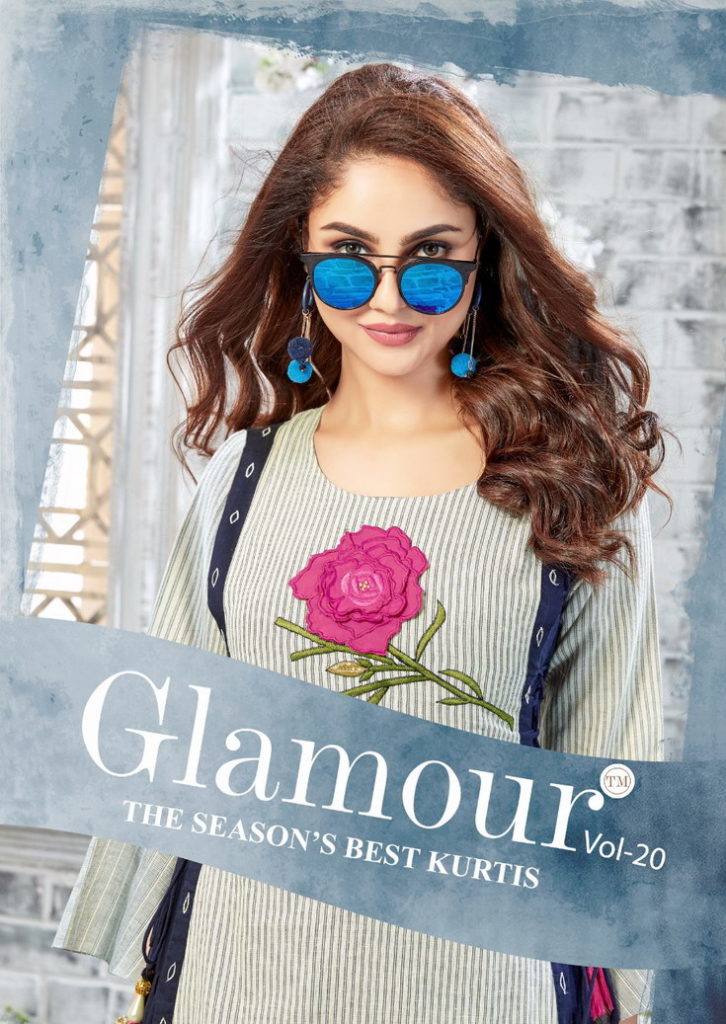 Glamour Vol 20 Fancy Designer Kurtis wholesale Manufacturer