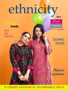 Diya Ethnicity vol 4 formal cotton Kurtis wholesalers