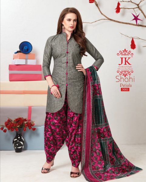 JK Shahi Patiyala Vol 3 Cotton Printed Dress Materials wholesaler