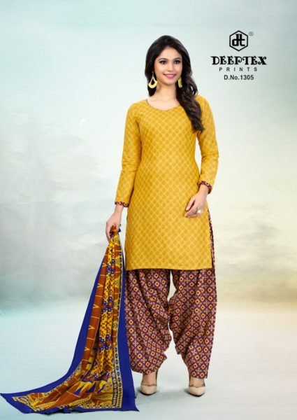 Deeptex Pichkari vol 13 cotton churidar patiyala dress wholesaler