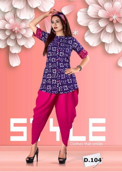Chaand Top & Dhoti Kurtis wholesaler