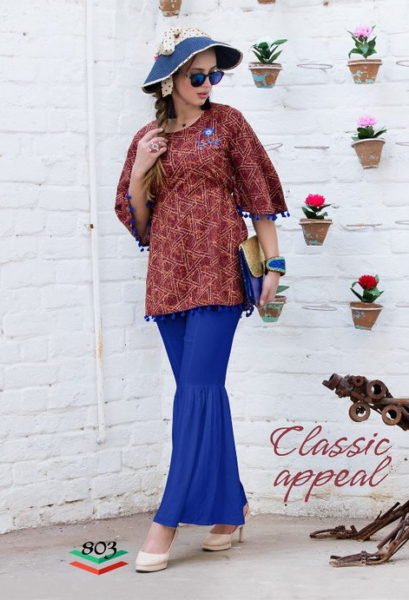 Queen Cotton Short Top Kurtis wholesaler
