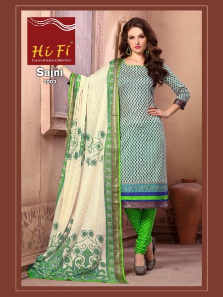 HIfi Sajni Premium cotton Dress Materials wholesalers