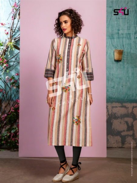 S4U Tropical Ethenic Kurtis wholesalers