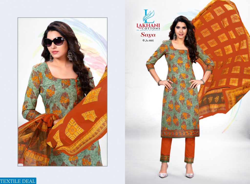 Lakhani Saya Wholesale Printed Dress Materials