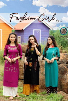 Fashion Girl vol 3 by Aradhana Kurtis with Palazo wholesalers