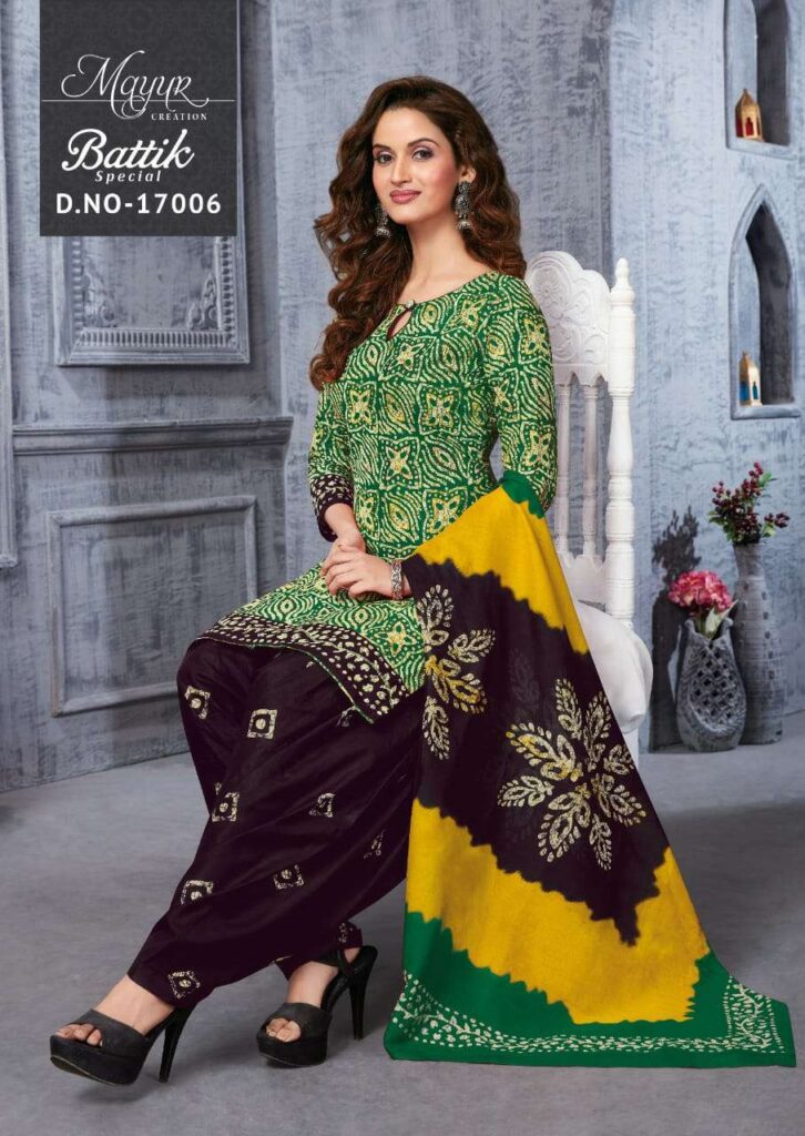 Mayur Batik vol 17 Cotton Dress Materials wholesale