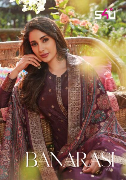 S4U Banarasi vol 2 Designer Silk Suits wholesalers
