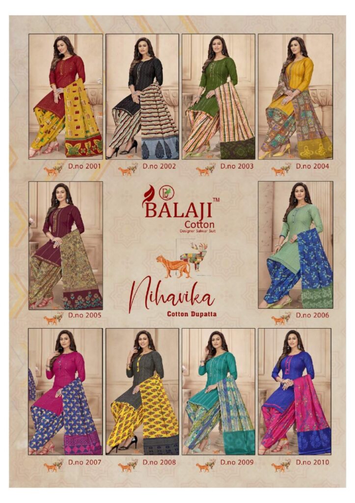 Balaji Niharika Dress Materials wholesaler