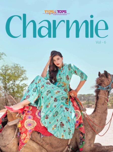 Tips tops Charmie vol 6 Frock style Kurtis wholesalers