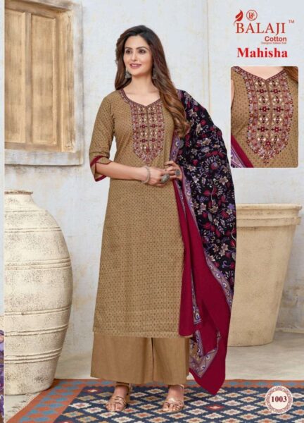 Balaji Majisha Cotton work Dress Materials wholesale