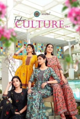 Fashion Culture vol 1 Kurtis with Sharara Catalog