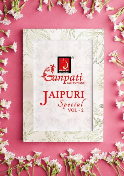 Ganpati Jaipuri Readymade Cotton Suits