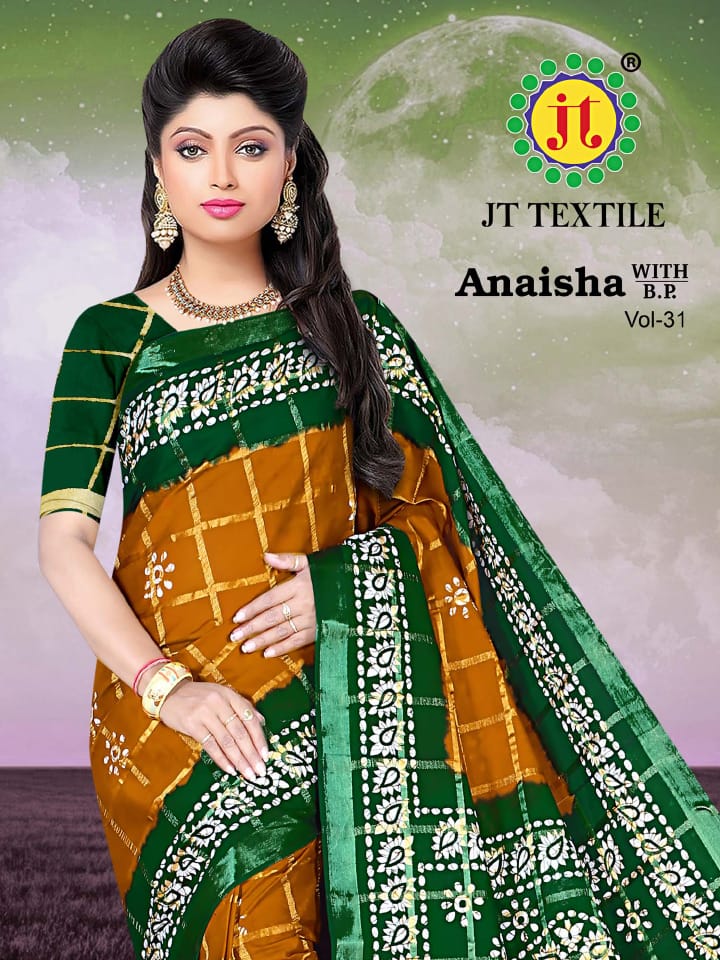JT Anaisha Cotton Sarees