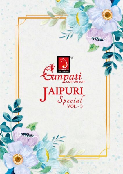 Ganpati Jaipuri Vol 3 Kurtis Pant