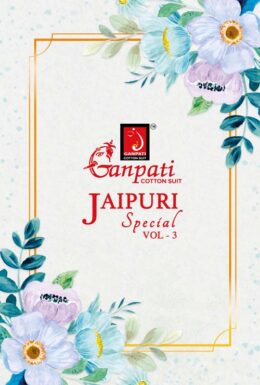 Ganpati Jaipuri Vol 3 Kurtis Pant set
