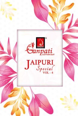 Ganpati Jaipuri Vol 4 Readymade Suits