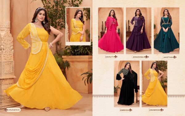 Akshara Vol 31 Designer Gowns