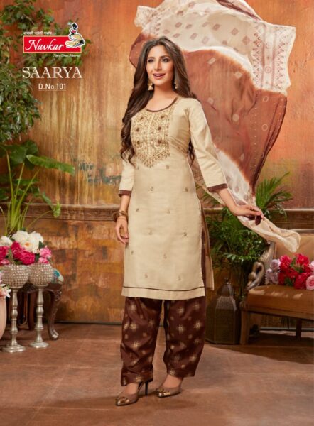 Saarya Readymade Patiyala Suits