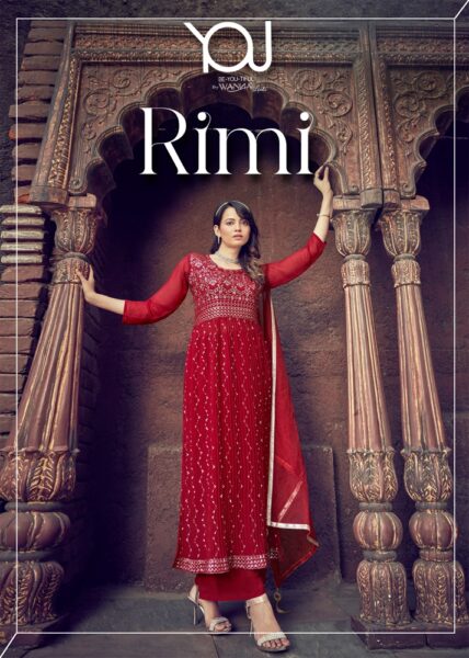 You Rimi Georgette Readymade Suit