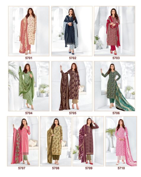 Suryajyoti Trendy Cotton Vol 57 Readymade Suits