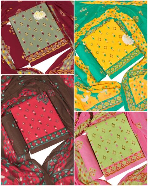 Patidar Radhika 4 Colours Dress Materials
