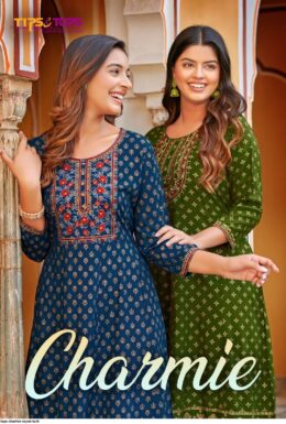 Tips & Tops Charmie Gown Kurtis