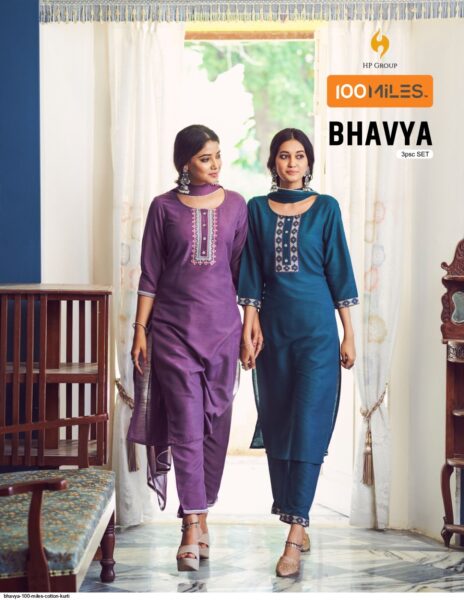 Bhavya 100 Miles Readymade Suits