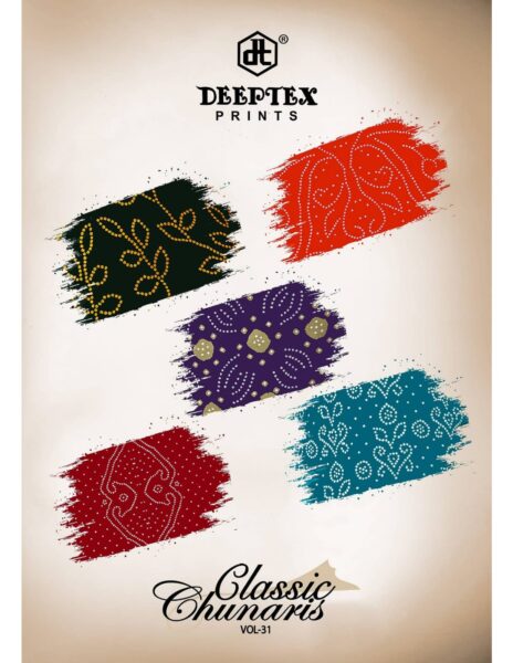 Deeptex Classic Chunaris 31 Bandhani Dress Materials